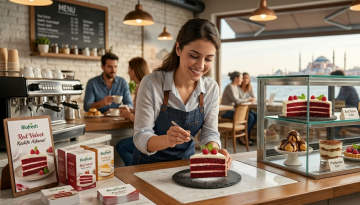 Kırmızı Aşkına: Red Velvet Pasta ile Vitrininize Renk Katın